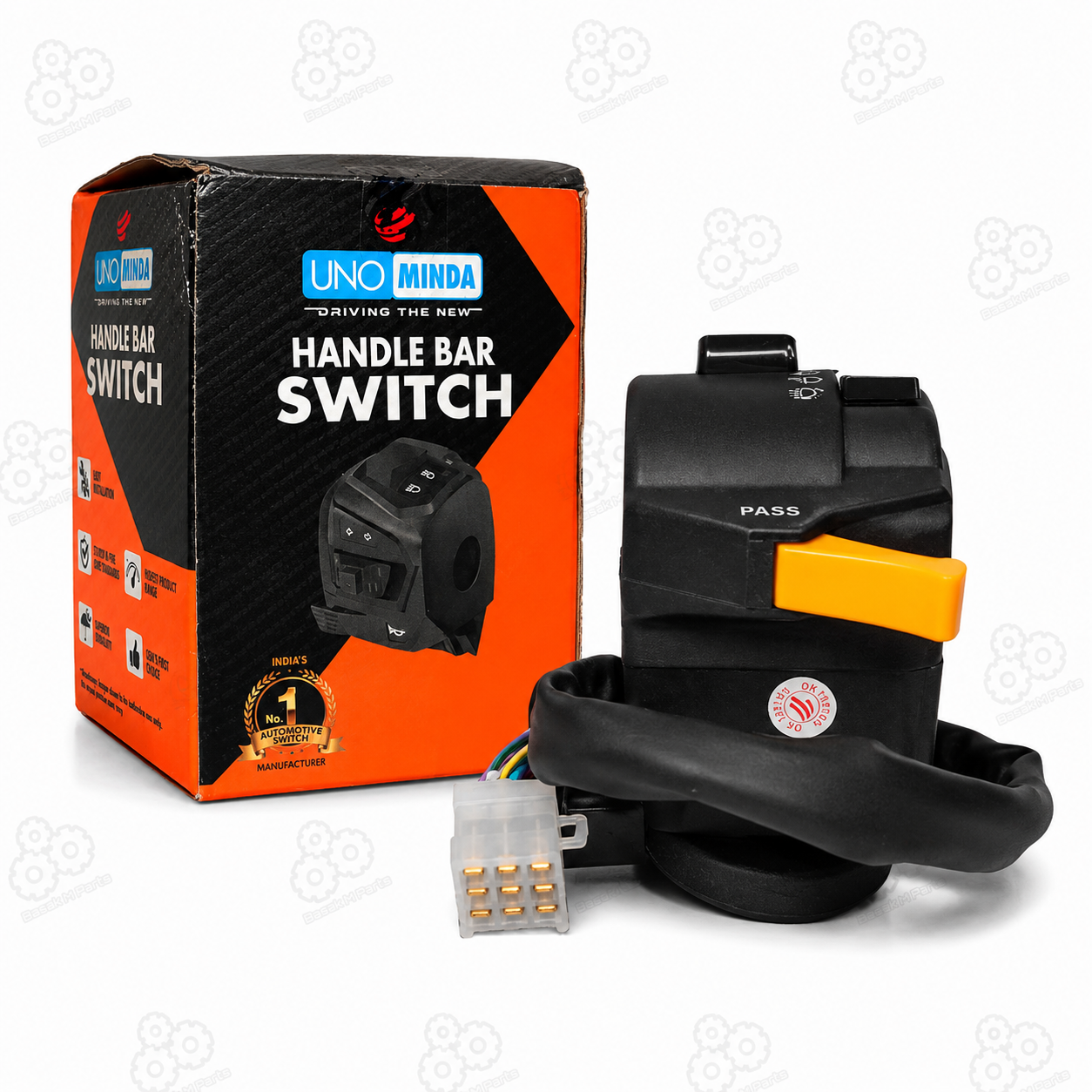 LH COMBINATION SWITCH VICTOR-9 WIRE