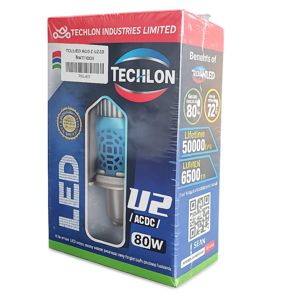 LED AC/DC U2 80 WATT 